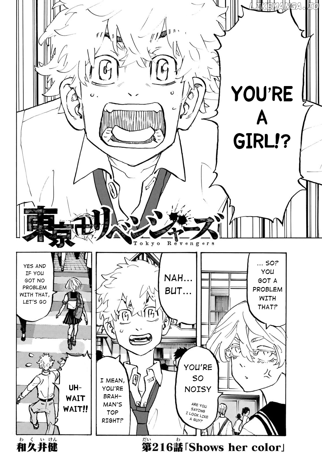 Tokyo Revengers, Chapter 216 image 02